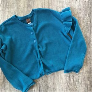 Teal Tea Collection Cardigan